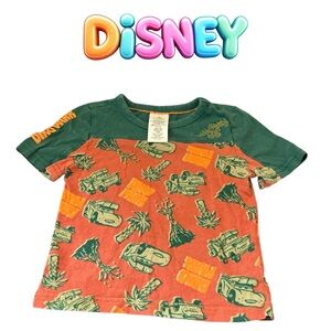 Disney Kids Safari Adventure T-Shirt - Green and Orange